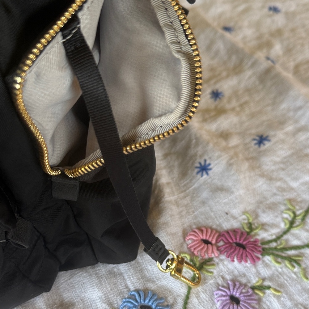 Tumi Black Backpack with Gold Hardware - Picture 13 of 15